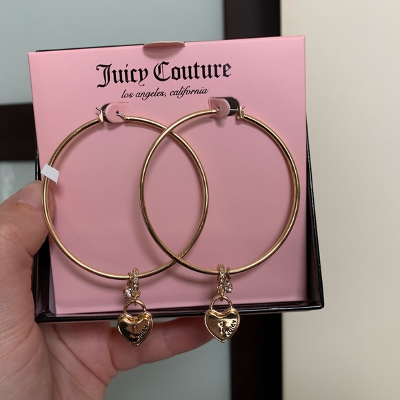 Juicy Couture Hoop Earrings 